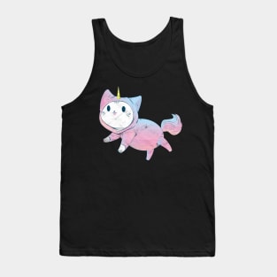 Cat in Unicorn Costume T-Shirt Tank Top